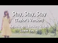 Download Lagu Stay Stay Stay (Taylor's Version) (Lower Key -4) Karaoke with Backing Vocals
