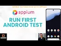Appium Tutorial - Part 10 Mobile Automation First Android Test TestNG Inspect Mobile Element