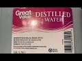 Walmart This Is Not Distilled Water 50 ozt of silver nitrate is now Contaminated