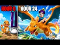I Spent 24 Hours in Roblox Pokemon Brick Bronze
