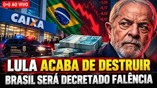 FALÊNCIA - URGENTE - LIDERES MUNDIAS ESTÃO ASSUSTADO - LULA QUEBROU O BRASIL E TODO SERÁ DESCOBERTO