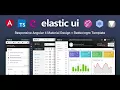 elastic ui - Angular 4 Material Design Admin Template Themeforest Website Templates