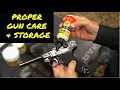 Proper Care Storage Collectible Firearms Holsters