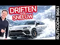 Lagu Driften met Lamborghini Urus in zware sneeuwval | Kanon! Mercedes GLE 63S AMG binnen | RS4 aanpakken