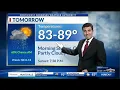 KNWA-51 Rogers AR 10 pm newscast Mike Susko weather segment September 4 2021
