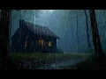 Download Lagu Relax and Sleep with Rain Sounds – Night Rainfall and Thunder in Forest Cabin