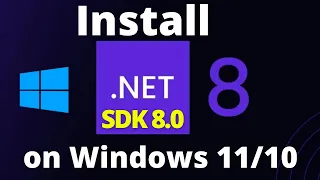 How to Install Net SDK on Windows 2024 Net SDK Download