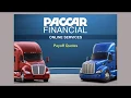 Request a Payoff Quote PACCAR Financial Online Services
