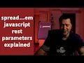 Javascript Rest Parameters Explained why do i keep seeing triple dots everywhere in