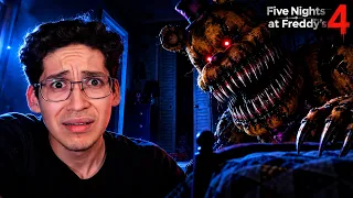 INTENTO SOBREVIVIR al FNAF MÁS ATERRADOR... | Five Nights at Freddy's 4