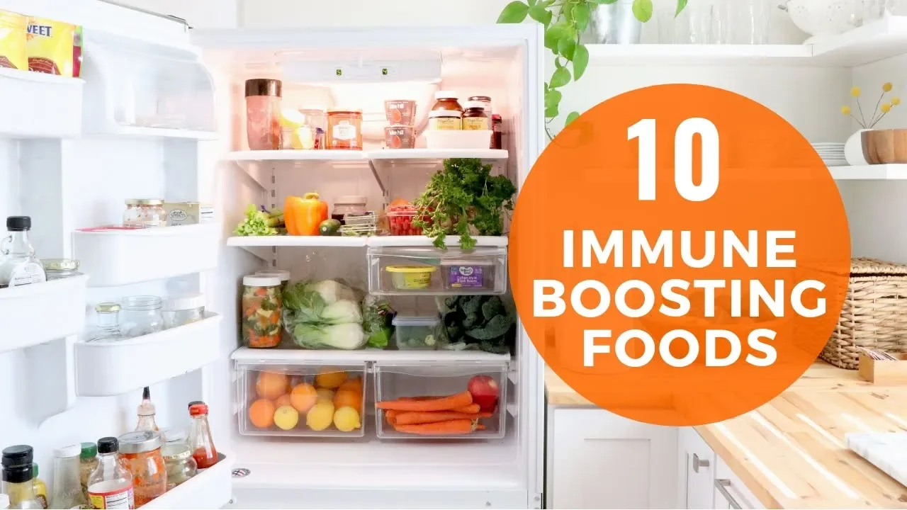 10 Foods To Eat To Boost Immune Health   Healthy Lifestyle Tips with Healthy Grocery Girl