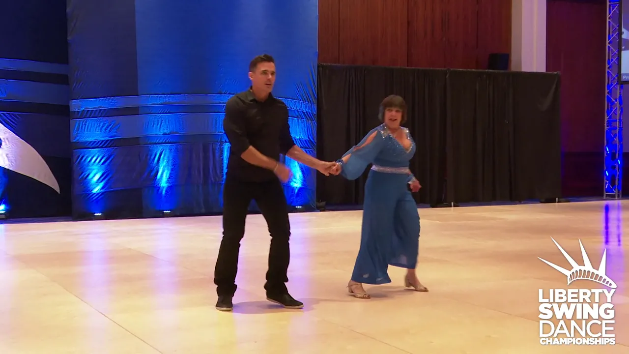 Liberty Swing 2019 Pro Am Routine Follower Michele Fischer with Glenn Ball