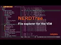 NERDTree file explorer for the VIM