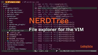 NERDTree file explorer for the VIM