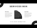 Service Box with Clip Path Animation CSS Animation Examples