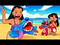 Download Lagu OMG...Please Stop,  Stitch Beaten ?? So Sad Story - Lilo \u0026 Stitch (2025) Animation