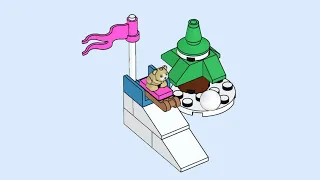 LEGO 562012 Instructions | Friends | Hamster and tree | Magazine Gift