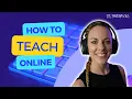 Download Lagu HOW TO TEACH ONLINE - 5 Steps to Start Online Teaching for Beginners 💻