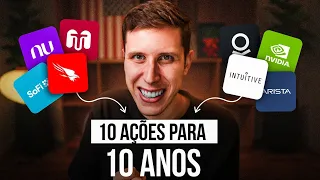 TOP 10 Ações que vão multiplicar 10x nos próximos 10 anos