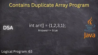 LeetCode 217 Contains Duplicate Blind 75 Java Solution Explained Java Step-by-Step Easy