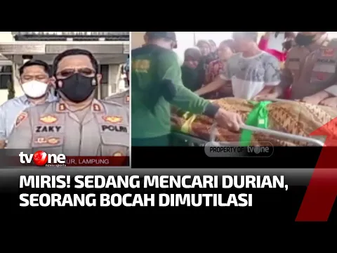 Kronologi Bocah SD di Lampung Timur Tewas Dimutilasi Saat Sedang Mencari Durian