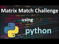 Matrix Match Challenge Game in Python Fun Python Project for Beginners Infosmart Solutions