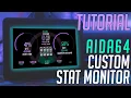 AIDA64 Sensor Panel Setup Part 1 BASICS