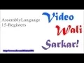 Assembly Language Tutorial Urdu Hindi No 15 - Registers