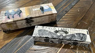Craft With Me - Let s Tim Holtz Paper Collage Wood Boxes