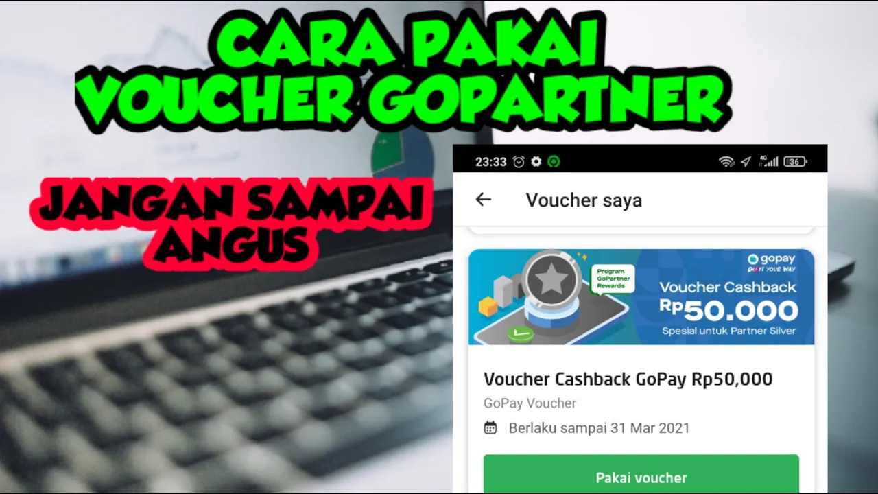 EVEN PENGGUNA BARU GOJEK GOFOOD DLL - VOUCHER RANDOM - TITANIUM BACKUP - VC 40% & 75% - GOMART