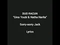 Download Lagu 2Racun - Sorry Jack (Lyrics)