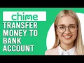 How To Transfer Money From Chime To Bank Account Instantly Send Money From Chime To Bank Account