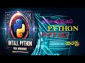 How to Install Python How to Install Python on Windows sinhala