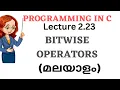 Bitwise Operators in C