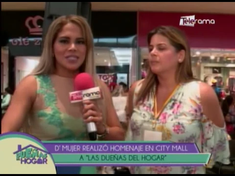 D´Mujer realizó homenaje en City Mall a Las Dueñas del Hogar