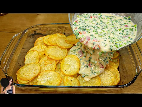 Download MP3 My friend taught me this dish! The most delicious potato recipe for dinner