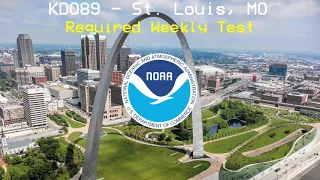 NOAA Weather Radio - Required Weekly Test KDO89 St Louis MO