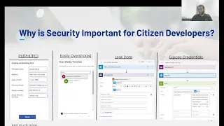 Security for Citizen Developers Low--Code Cybersecurity Threats
