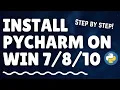 Step-By-Step Guide To Install Pycharm On Windows 7 8 10 Techie Programmer