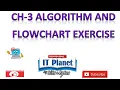 IT PLANET CLASS 5 CH 3 ALGORITHM AND FLOWCHART EXERCISE SOLUTION Army edition