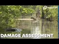 Ouachita County starts cleanup damage assessment after river hits historic flood levels