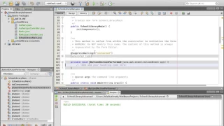 Advanced Database SWING application with Netbeans 7 of 17