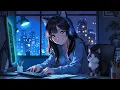 3 AM Coding Session Coding Overnight With Kitten Lofi Hip Hop Mix Study Coding Beats