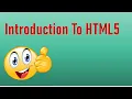 L-1 Introduction to HTML5 - Class 6