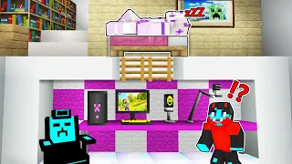 Download i Built SECRET GAMING ROOM in SHEYYYN's House in Minecraft! MP3