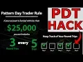 How To Avoid PDT Rule - PATTERN DAY TRADER