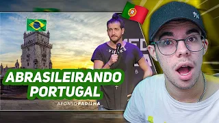 PORTUGUÊS REAGE AO AFONSO PADILHA - ABRASILEIRANDO PORTUGAL!!!