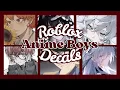 ROBLOX Bloxburg Royale High Anime Boys Decals Ids