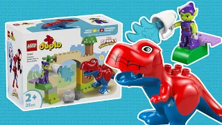 LEGO Duplo 10463 Spidey Rex vs Green Goblin Speed Build 🦖
