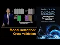 Model selection Cross validation